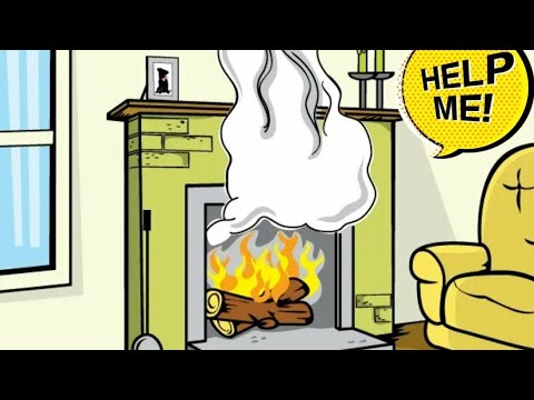 Видео: Почему дымят печи, камины и почему печь или камин плохо растапливается 2021