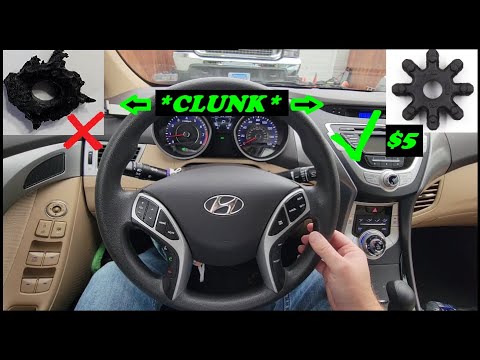 Видео: Есть стук? Гибкая муфта электроусилителя руля HYUNDAI/KIA