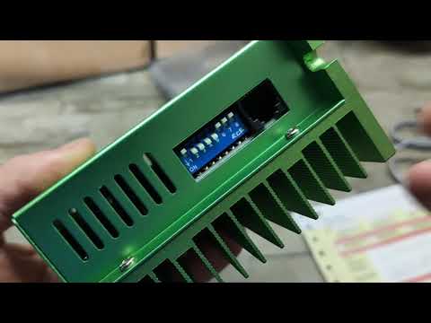 Видео: Драйверы шагового двигателя T86 против HBS860H для мотора с энкодером