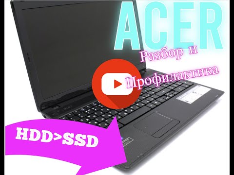 Видео: Разбор и чистка Acer Aspire 5742G + замена HDD