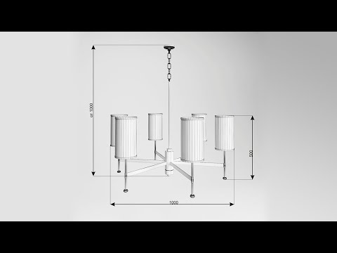 Видео: Практическая работа 13: Моделирование люстры и светильников.