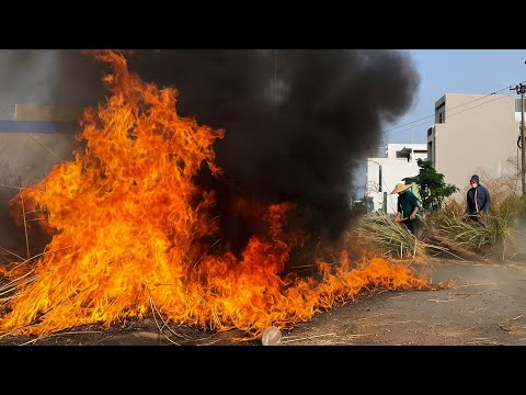 Видео: От Обугленного и Заброшенного до Красивого—Шокирующее Преображение Тротуара