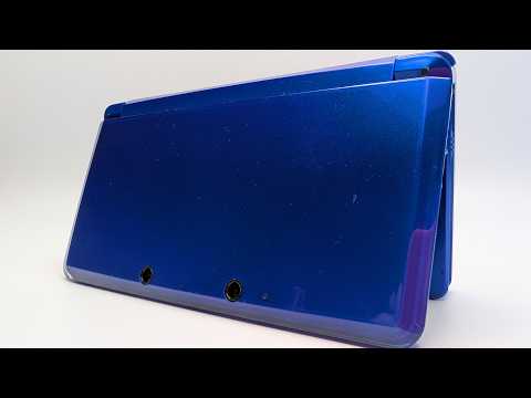 Видео: Nintendo 3DS (Cobalt Blue) №40. Обзор лота (демонстрация работы)