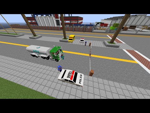 Видео: дальнобойщик 2 поймала полиция в майнкрафте] coin