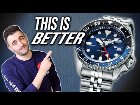 Видео: Полный обзор SEIKO 5 GMT со всеми 3 цветами (SSK001, SSK003, SSK005)