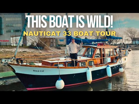 Видео: Отправляйтесь куда угодно! Прогулка на моторной парусной яхте Nauticat 33. Прекрасная парусная яхта.