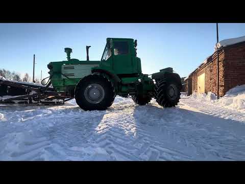 Видео: Снег После Каникул. День 2. Т-150К. СМОГ ИЛИ НЕТ всё вычистить.