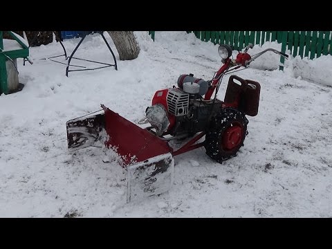 Видео: Снегоуборщик из отвала (по-быстрому)!!!