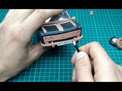 Видео: Як зліпити автомобіль із пластиліну ВАЗ-2103/How to make a car out of plasticine