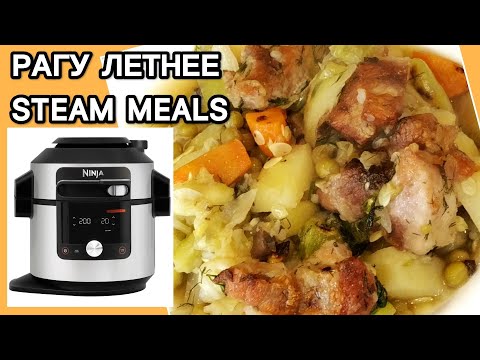 Видео: ЛЕТНЕЕ РАГУ со свининой, БЕЗ МАСЛА #ninja #еда #ninjafoodi #рагу