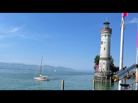 Видео: Остров Линдау Лучше раз увидеть🇩🇪 Германия Бавария🇩🇪Lindau am Bodensee