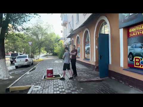 Видео: Актобе. Жилгородок. Пр.Победы. Старые дома.