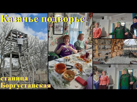 Видео: Казачье подворье в станице Боргустанская. Казачьи песни и обряды. Сватовство у терских казаков.