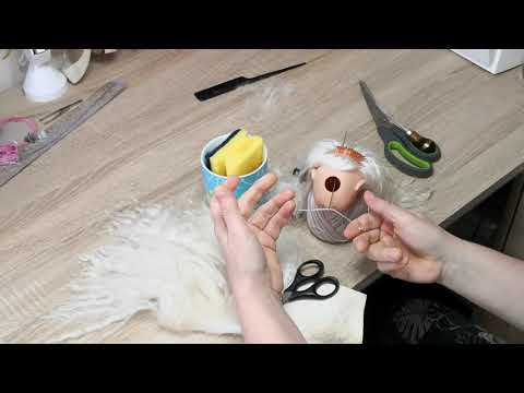 Видео: Я делаю так! Перепрошивка волос у куклы