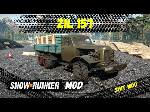 Видео: SnowRunner mod - ZiL 157 MOD... | Сноураннер мод - ЗиЛ 157 МОД...