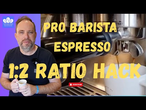 Видео: Лайфхак от профессионального бариста с соотношением эспрессо 1:2: как получить 36 г из 18 г дома