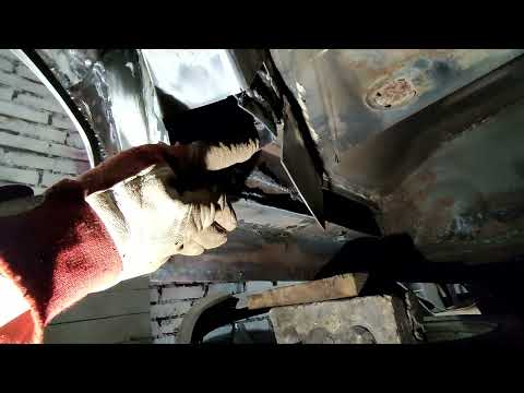 Видео: Рено Меган Сценик 1. Крепления торсиона и бака. Способы обработки сварных швов. Часть 6.