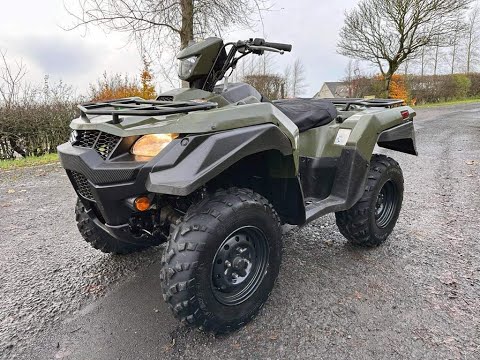 Видео: Квадроцикл SUZUKI KingQuad 500AXi