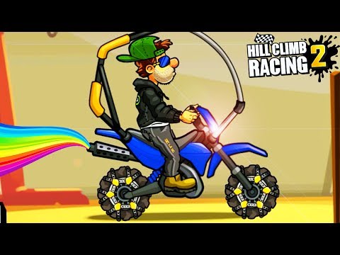 Видео: Веселое видео про гонки на машинах КУПИЛ КРУТОЙ МОТОЦИКЛ   про машинки Hill Climb Racing 2