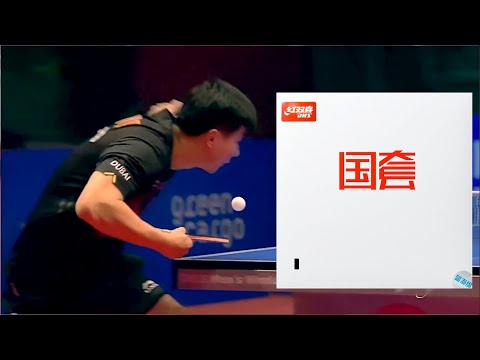 Видео: Обзор накладки для настольного тенниса DHS Hurricane 3 National Blue sponge.Самая вращающая накладка