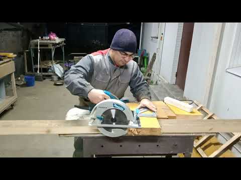 Видео: Makita 5008MG пила в работе