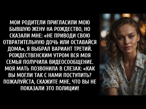 Видео: Моя семья выбрала моего бывшего, который изменил мне  Видео, которое я отправил на Рождество,