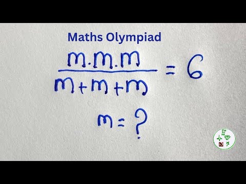 Видео: Олимпиада по математике | Хорошая задача по алгебре | Сможете ли вы это решить?