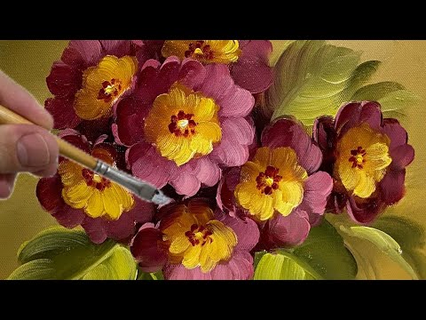Видео: Рисуем букет с помощью света и тени / Рисуем цветы шаг за шагом