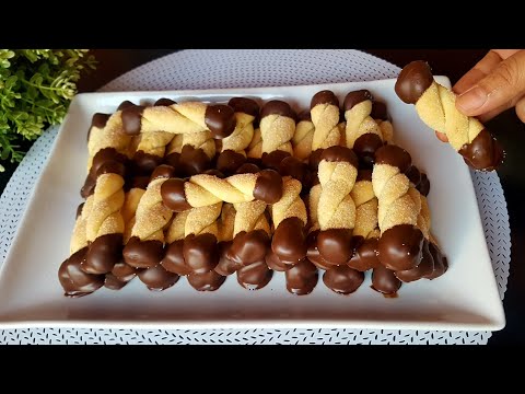 Видео: Это печенье тает во рту, хорошее и простое, легкое печенье без масла #асмр