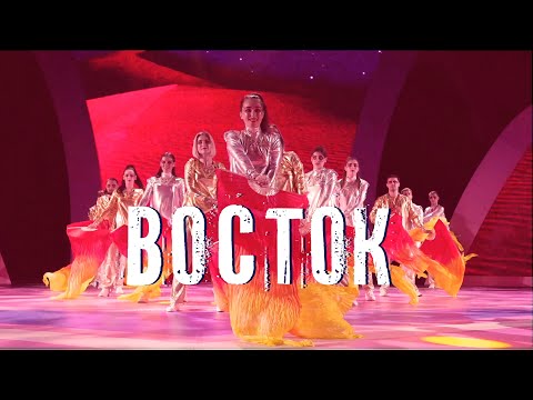 Видео: Восточная сказка-танец с веерами-вейлами. Arash «Bora bora». Шоу на конференции