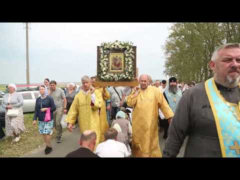 Видео: Литургия в день памяти иконы Божией Матери «Всецарица» в храме Архангела Михаила д. Сынковичи