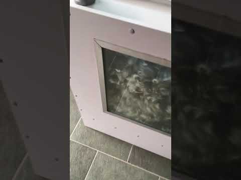 Видео: Принцип работы аппарата для сухой чистки подушек, перин, одеял.