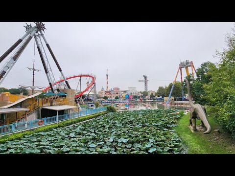 Видео: Шанхай. День 4й. Парк аттракционов Happy Valley Shanghai. Пельменная. 