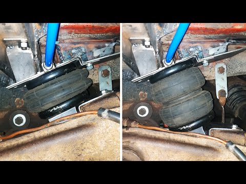 Видео: ПНЕВМОПОДВЕСКА на ЛУАЗ. неудачный вариант установки. Пневмоподушки 2Е2300 (#луаз #пневма #подвеска)