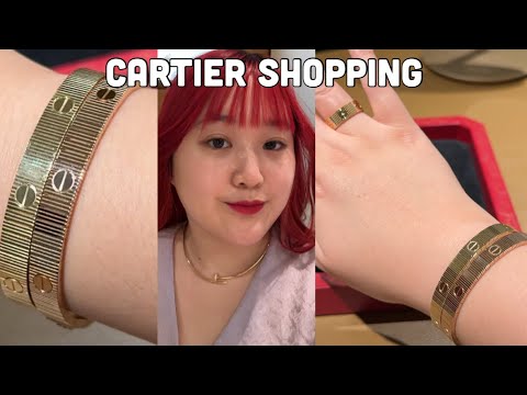 Видео: Cartier Shopping❤️✨ Браслет и кольцо Cartier Love Unlimited, колье Juste Un Clou