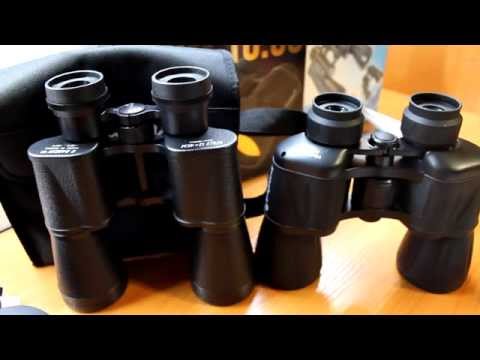 Видео: Сравнительный обзор Бинокль БПЦ2 12х45 VS Levenhuk Atom 10x50 - mix fight биноклей для охоты!