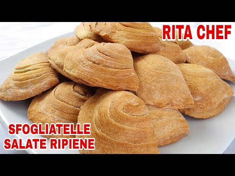 Видео: ФАРШИРОВАННЫЙ СОЛЕНЫЙ "СФОГЛИАТЕЛЬ"⭐RITA CHEF | SFOGLIATELLE.