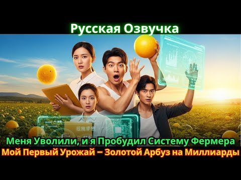 Видео: Меня Уволили, и я Пробудил Систему Фермера. Мой Первый Урожай – Золотой Арбуз на Миллиарды