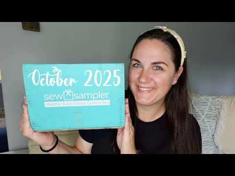 Видео: 🍁 Распаковка образцов вышивки октября 2025 года | Fat Quarter Shop | #melissagilbert #modernprairie