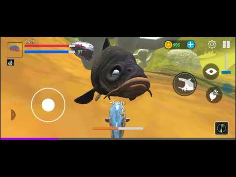 Видео: играю в игру фиш фитен гроу за пиранью!