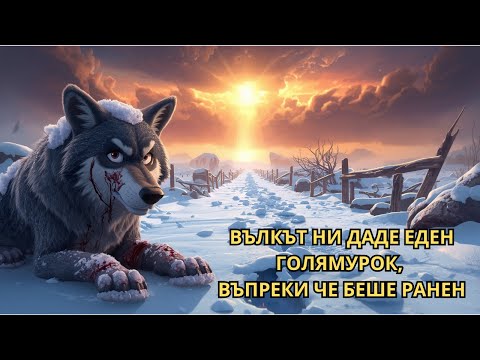 Видео: Раненият вълк, който отказа да падне - Мъдростта на животните