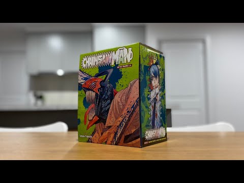 Видео: «Человек-бензопила» — манга-бокс | Обзор Quick Sharp