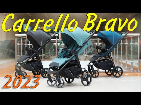 Видео: Обзор детской прогулочной коляски Carrello Bravo 2023 @koliaskid.ru, @kolyaska.777 ТЦ Аэробус Москва