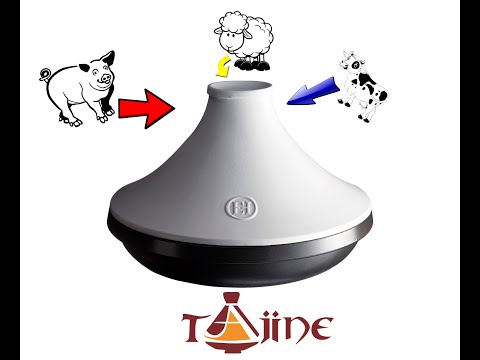 Видео: Говядина, баранина, свинина в Таджине от Emile Henry.