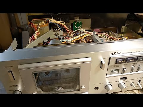 Видео: AKAI GX-F80 хроника ремонта.