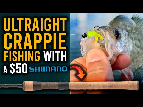 Видео: Сверхлегкая рыбалка на краппи! (Shimano Ultralight)