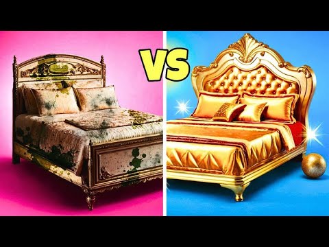 Видео: 🤑 Рум-тур в дешёвой квартире! 😱 Фуд-хаки и драма в отношениях 💔