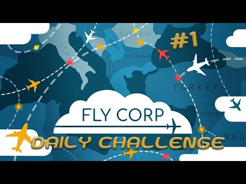 Видео: Симулятор Авиалиний - Daily challenge #44 Fly Corp Ep1