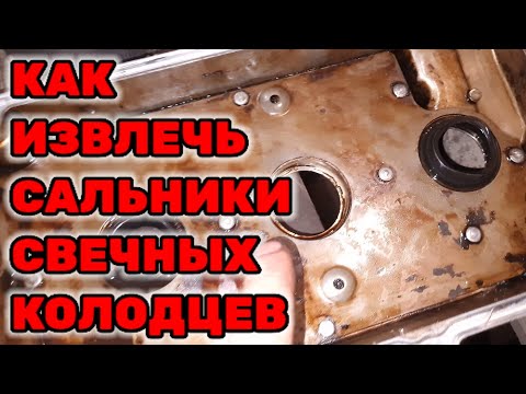 Видео: Как извлечь сальники свечных колодцев на Daihatsu Terios Kid EF-DEM 0.7 Turbo