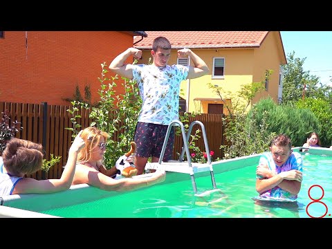 Видео: ЛАГЕРЬ ДЕНЬ 8 ! СДЕЛАЛИ POP IT СЛАЙМ! А ДИМУ ТОЛКНУЛИ В БАССЕЙН!